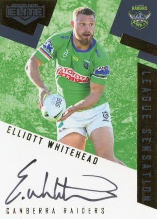 2022 NRL Elite League Sensations Team - LST02 Elliott Whitehead Canberra Raiders