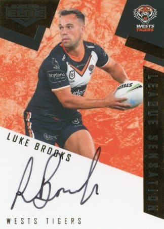 2022 NRL Elite League Sensations Team - LST16 Luke Brooks Wests Tigers