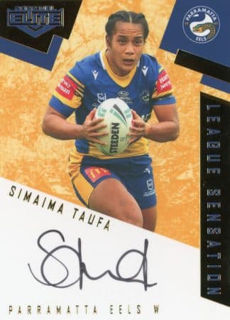 2022 NRL Elite League Sensations Team - LST20 Simaima Taufa Parramatta Eels