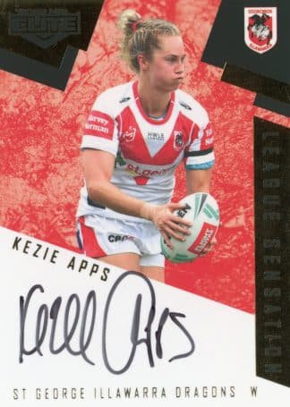 2022 NRL Elite League Sensations Team - LST21 Kezie Apps St George Dragons