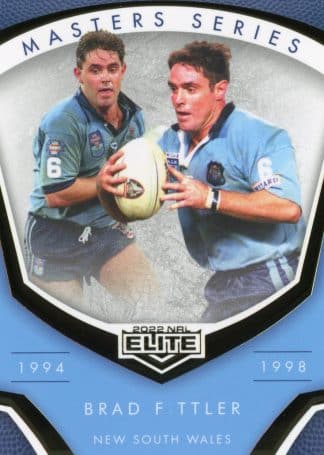 2022 NRL Elite Masters Series - M06 Brad Fittler NSW Blues