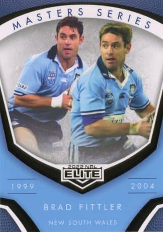 2022 NRL Elite Masters Series - M07 Brad Fittler NSW Blues