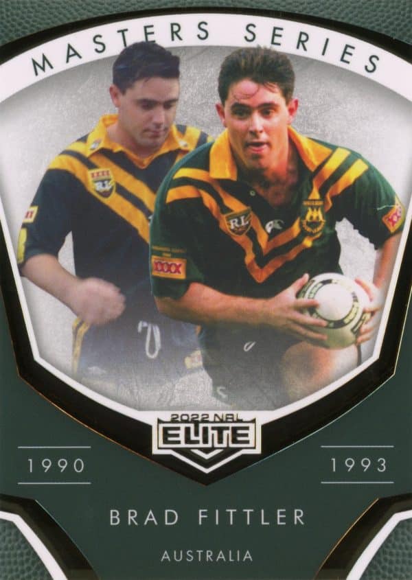2022 NRL Elite Masters Series - M08 Brad Fittler Australia