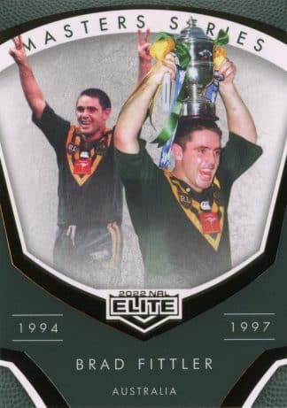 2022 NRL Elite Masters Series - M09 Brad Fittler Australia