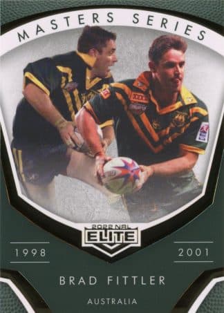 2022 NRL Elite Masters Series - M10 Brad Fittler Australia