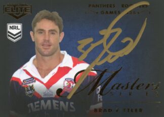 2022 NRL Elite Masters Signature - MSS3 Brad Fittler Roosters / Panthers
