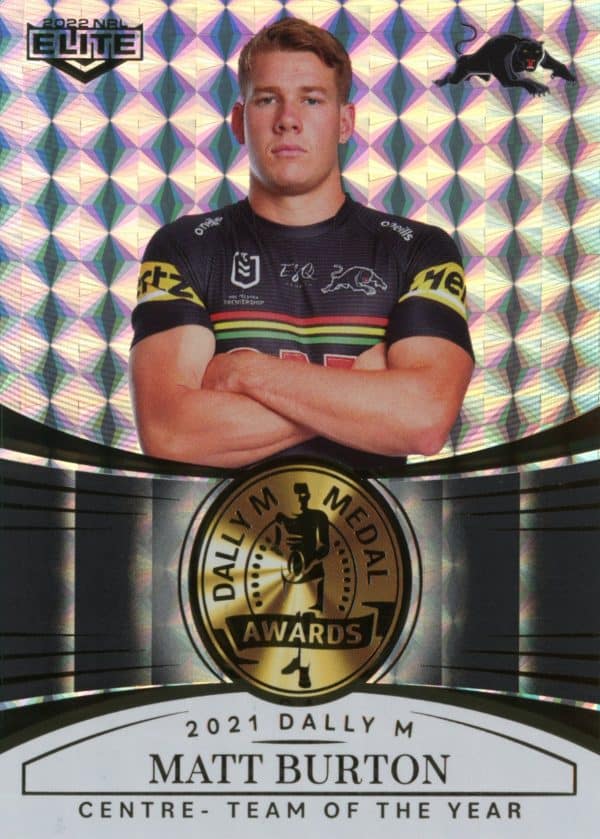 2022 NRL Elite Dally M Awards Priority - DMP06 Matt Burton Penrith Panthers