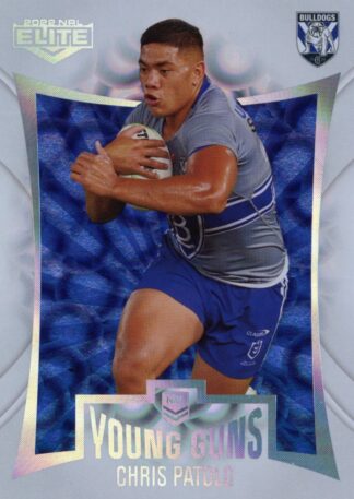 2022 Elite Young Guns Priority - YGP06 Chris Patolo Canterbury Bulldogs