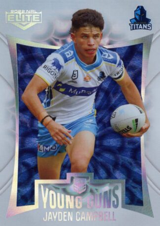 2022 Elite Young Guns Priority - YGP09 Jayden Campbell Gold Coast Titans
