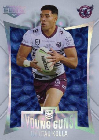 2022 Elite Young Guns Priority - YGP11 Tolutau Koula Manly Sea Eagles