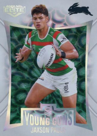 2022 Elite Young Guns Priority - YGP24 Jaxson Paulo South Sydney Rabbitohs