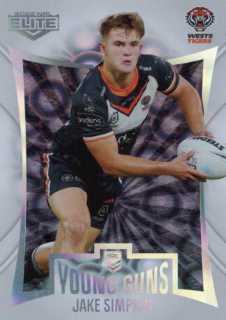 2022 Elite Young Guns Priority - YGP31 Jake Simpkin Wests Tigers