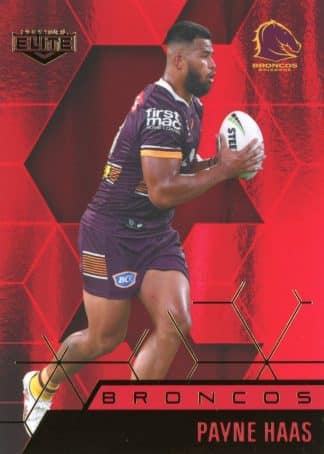 2022 NRL Elite Ruby Mojo - MR006 Payne Haas Brisbane Broncos