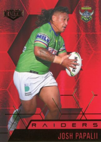 2022 NRL Elite Ruby Mojo - MR013 Josh Papalii Canberra Raiders