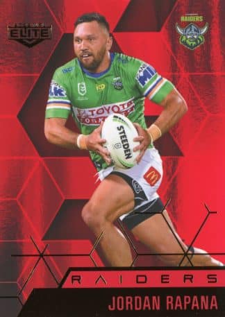 2022 NRL Elite Ruby Mojo - MR014 Jordan Rapana Canberra Raiders