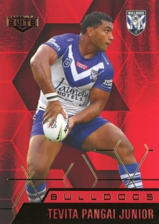 2022 NRL Elite Ruby Mojo - MR025 Tevita Pangai Junior Canterbury Bulldogs