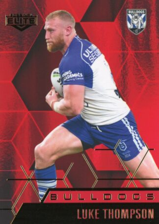 2022 NRL Elite Ruby Mojo - MR026 Luke Thompson Canterbury Bulldogs