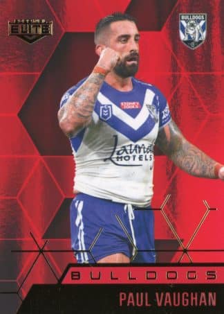 2022 NRL Elite Ruby Mojo - MR027 Paul Vaughan Canterbury Bulldogs