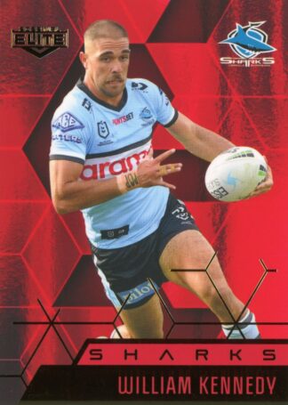 2022 NRL Elite Ruby Mojo - MR032 William Kennedy Cronulla Sharks