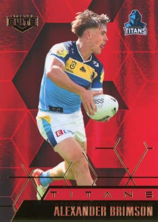 2022 NRL Elite Ruby Mojo - MR038 Alexander Brimson Gold Coast Titans