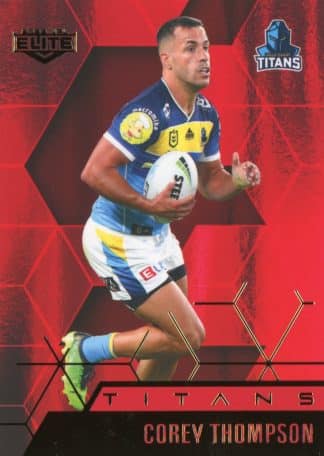 2022 NRL Elite Ruby Mojo - MR045 Corey Thompson Gold Coast Titans