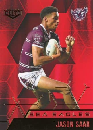 2022 NRL Elite Ruby Mojo - MR052 Jason Saab Manly Warringah Sea Eagles