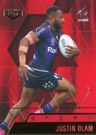 2022 NRL Elite Ruby Mojo - MR062 Justin Olam Melbourne Storm