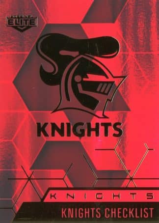 2022 NRL Elite Ruby Mojo - MR064 Newcastle Knights Checklist