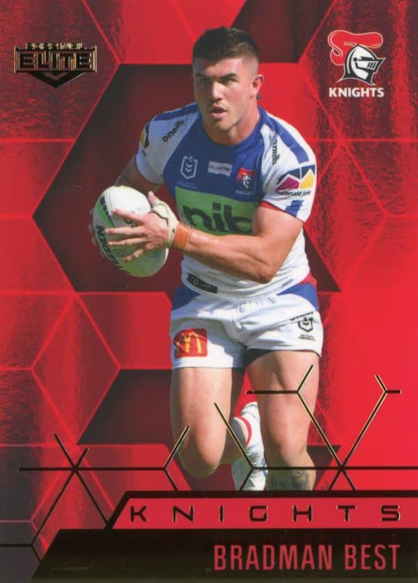 2022 NRL Elite Ruby Mojo - MR066 Bradman Best Newcastle Knights