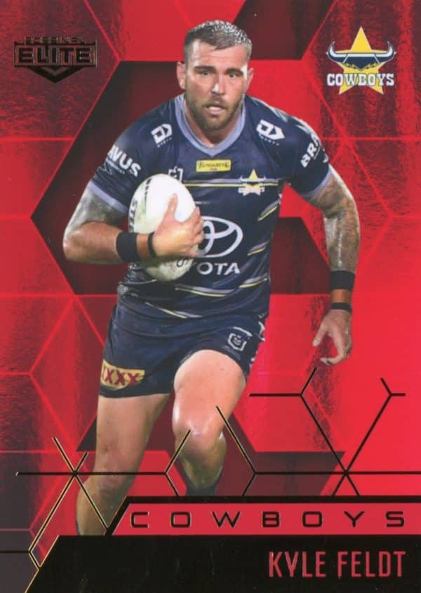 2022 NRL Elite Ruby Mojo - MR075 Kyle Feldt North Queensland Cowboys
