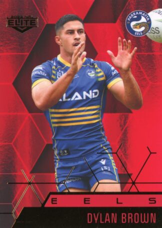 2022 NRL Elite Ruby Mojo - MR083 Dylan Brown Parramatta Eels