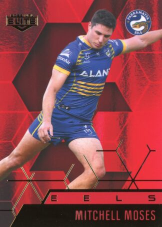 2022 NRL Elite Ruby Mojo - MR088 Mitchell Moses Parramatta Eels