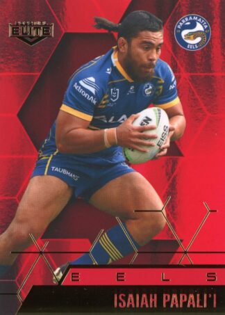 2022 NRL Elite Ruby Mojo - MR089 Isaiah Papali'i Parramatta Eels