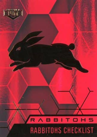 2022 NRL Elite Ruby Mojo - MR100 South Sydney Rabbitohs Checklist
