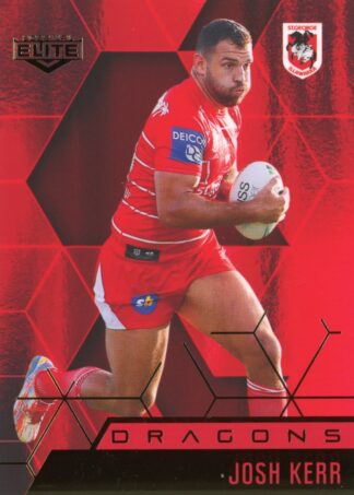 2022 NRL Elite Ruby Mojo - MR112 Josh Kerr St George Illawarra Dragons