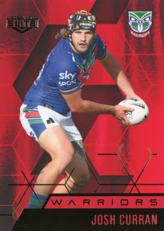 2022 NRL Elite Ruby Mojo - MR129 Josh Curran Warriors