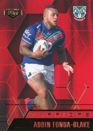 2022 NRL Elite Ruby Mojo - MR130 Addin Fonua-Blake Warriors