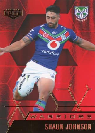 2022 NRL Elite Ruby Mojo - MR132 Shaun Johnson Warriors