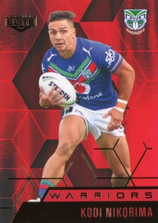 2022 NRL Elite Ruby Mojo - MR134 Kodi Nikorima Warriors