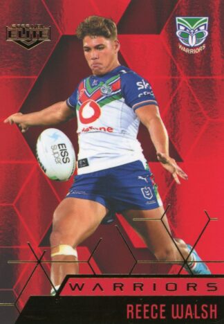 2022 NRL Elite Ruby Mojo - MR135 Reece Walsh Warriors