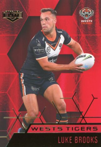 2022 NRL Elite Ruby Mojo - MR137 Luke Brooks Wests Tigers