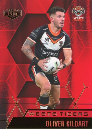 2022 NRL Elite Ruby Mojo - MR138 Oliver Gildart Wests Tigers