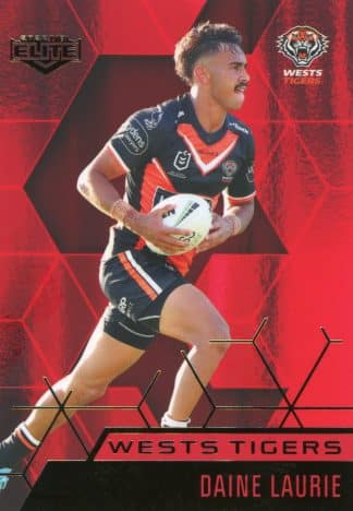 2022 NRL Elite Ruby Mojo - MR140 Daine Laurie Wests Tigers
