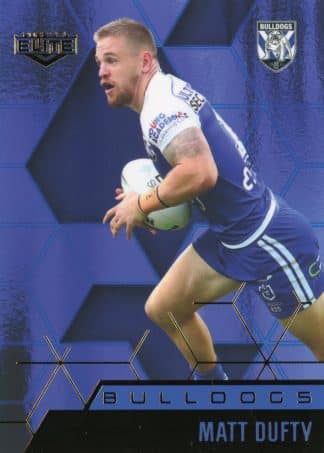2022 NRL Elite Sapphire Mojo - MS022 Matt Dufty Canterbury Bulldogs