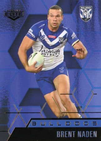 2022 NRL Elite Sapphire Mojo - MS024 Brent Naden Canterbury Bulldogs