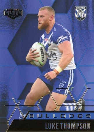 2022 NRL Elite Sapphire Mojo - MS026 Luke Thompson Canterbury Bulldogs