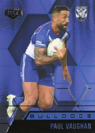 2022 NRL Elite Sapphire Mojo - MS027 Paul Vaughan Canterbury Bulldogs