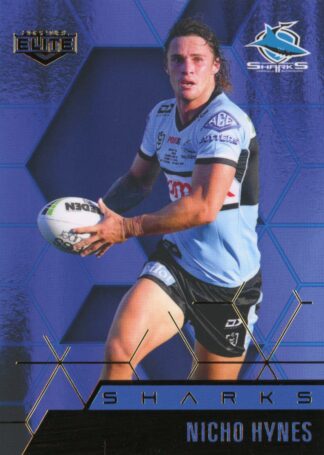 2022 NRL Elite Sapphire Mojo - MS031 Nicho Hynes Cronulla Sharks