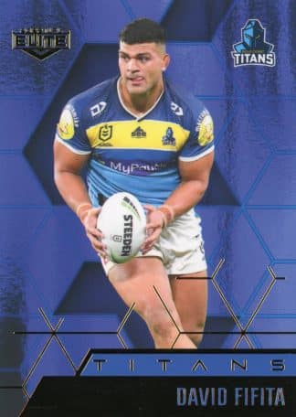 2022 NRL Elite Sapphire Mojo - MS041 David Fifita Gold Coast Titans