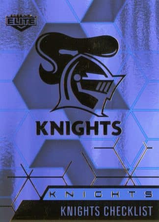 2022 NRL Elite Sapphire Mojo - MS064 Newcastle Knights Checklist